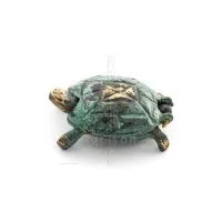 Sköldpadda 5x3 cm smyckeskrin, smyckeskrin, förvaringslåda, helkroppsstaty bronsprydnad Brons 1 - grifon.se 