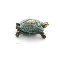 Tortoise 5x3cm Jewelry Box, Jewelry Box, Storage Box Case, Full Body Statue Bronze Ornament Bronze 3 - grifon.se 
