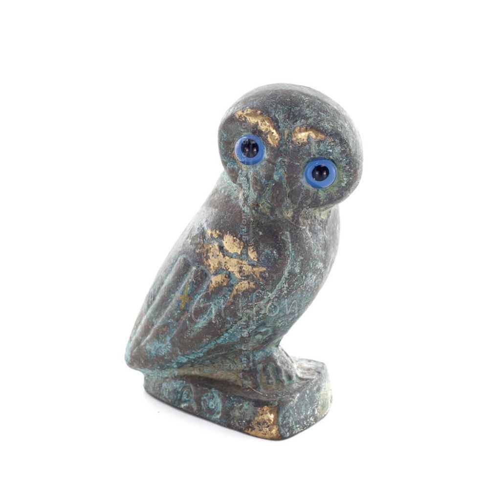 Uggla eller Glaucus: den heliga fågeln, symbol för visdom, försiktighet, 5 cm helkroppsstaty Bronsdekoration Brons 1 - grifon.se Uggla eller Glaucus: den heliga fågeln, symbol för visdom, försiktighet, 5 cm helkroppsstaty Bronsdekoration Brons 1 - grifon.se