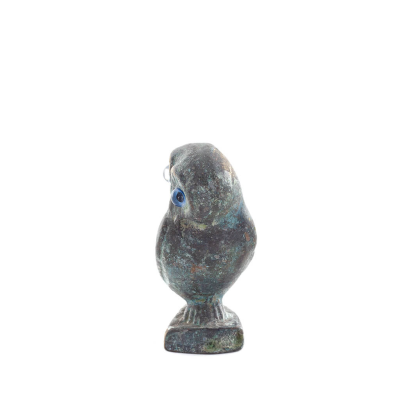 Owl or Glaucus: the sacred bird, symbol of wisdom, prudence, 5cm Full body statue Bronze decoration Bronze 2 - grifon.se 
