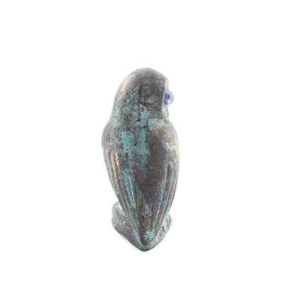 Owl or Glaucus: the sacred bird, symbol of wisdom, prudence, 5cm Full body statue Bronze decoration Bronze 4 - grifon.se 
