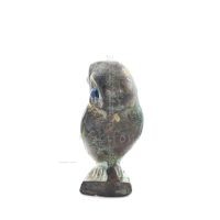 Owl or Glaucus: the sacred bird, symbol of wisdom, prudence, 4.5cm Full body statue Bronze decoration Bronze 2 - grifon.se 