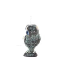 Owl or Glaucus: the sacred bird, symbol of wisdom, prudence, 3cm Full body statue Bronze decoration Bronze 2 - grifon.se 