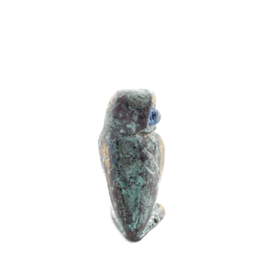 Owl or Glaucus: the sacred bird, symbol of wisdom, prudence, 3cm Full body statue Bronze decoration Bronze 4 - grifon.se 