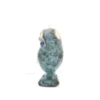 Owl or Glaucus: the sacred bird, symbol of wisdom, prudence, 2.5x1.5cm Full body statue Bronze decoration Bronze 2 - grifon.se 