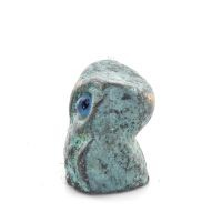 Κουκουβάγια ή Γλαύκα: το ιερό πουλί, σύμβολο σοφίας, σύνεσης, μίνι 2,5χ2εκ Ολόσωμο άγαλμα Μπρούτζινο διακοσμητικό Μπρούτζινα 2 -