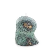 Uggla eller Glaucus: den heliga fågeln, symbol för visdom, försiktighet, mini 3x2,5 cm helkroppsstaty Bronsdekoration Brons 3 - 