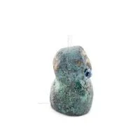 Owl or Glaucus: the sacred bird, symbol of wisdom, prudence, mini 3x2.5cm Full body statue Bronze decoration Bronze 4 - grifon.s
