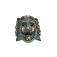 Mask 8cm Full body statue Bronze decoration Bronze 1 - grifon.se 