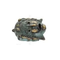 Mask 8cm Helkroppsstaty Bronsdekoration Brons 3 - grifon.se 