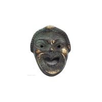 Mask 8cm Helkroppsstaty Bronsdekoration Brons 1 - grifon.se 