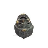 Mask 8cm Helkroppsstaty Bronsdekoration Brons 3 - grifon.se 