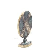 Phaistos Disc: The Unsolved Mystery, 8 cm bronsprydnad, minoisk civilisation, antikens Grekland Brons 5 - grifon.se 