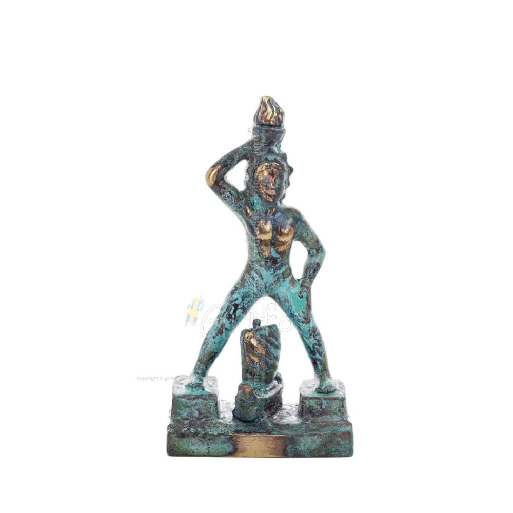 Rose Colossus: one of the Seven Wonders of the Ancient World. 13.5cm Full body statue Bronze decoration, ancient Greece Bronze 1 Rose Colossus: one of the Seven Wonders of the Ancient World. 13.5cm Full body statue Bronze decoration, ancient Greece Bronze 1
