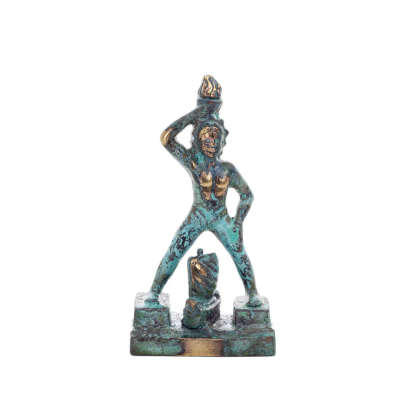 Rose Colossus: one of the Seven Wonders of the Ancient World. 13.5cm Full body statue Bronze decoration, ancient Greece Bronze 1