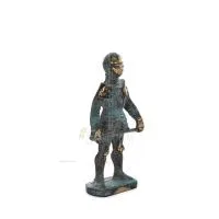 Riddare mini 12x6cm Helkroppsstaty Bronsdekoration Brons 5 - grifon.se 