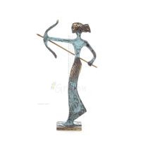 Artemis: Jaktens gudinna, mÃ¥nen, beskyddare av smÃ¥ barn och djur 15x10cm staty Brons dekorativ Brons 1 - grifon.se 