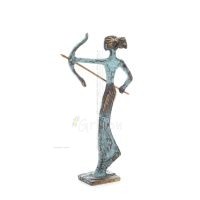 Artemis: The goddess of the hunt, the moon, protector of small children and animals 15x10cm statue Bronze decorative Bronze 5 - 