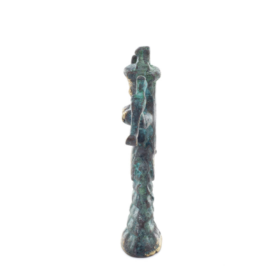 Snake Goddess, Fertility Goddess 8x6cm Full Body Statue Bronze Ornament, Ancient Greece Bronze 3 - grifon.se 
