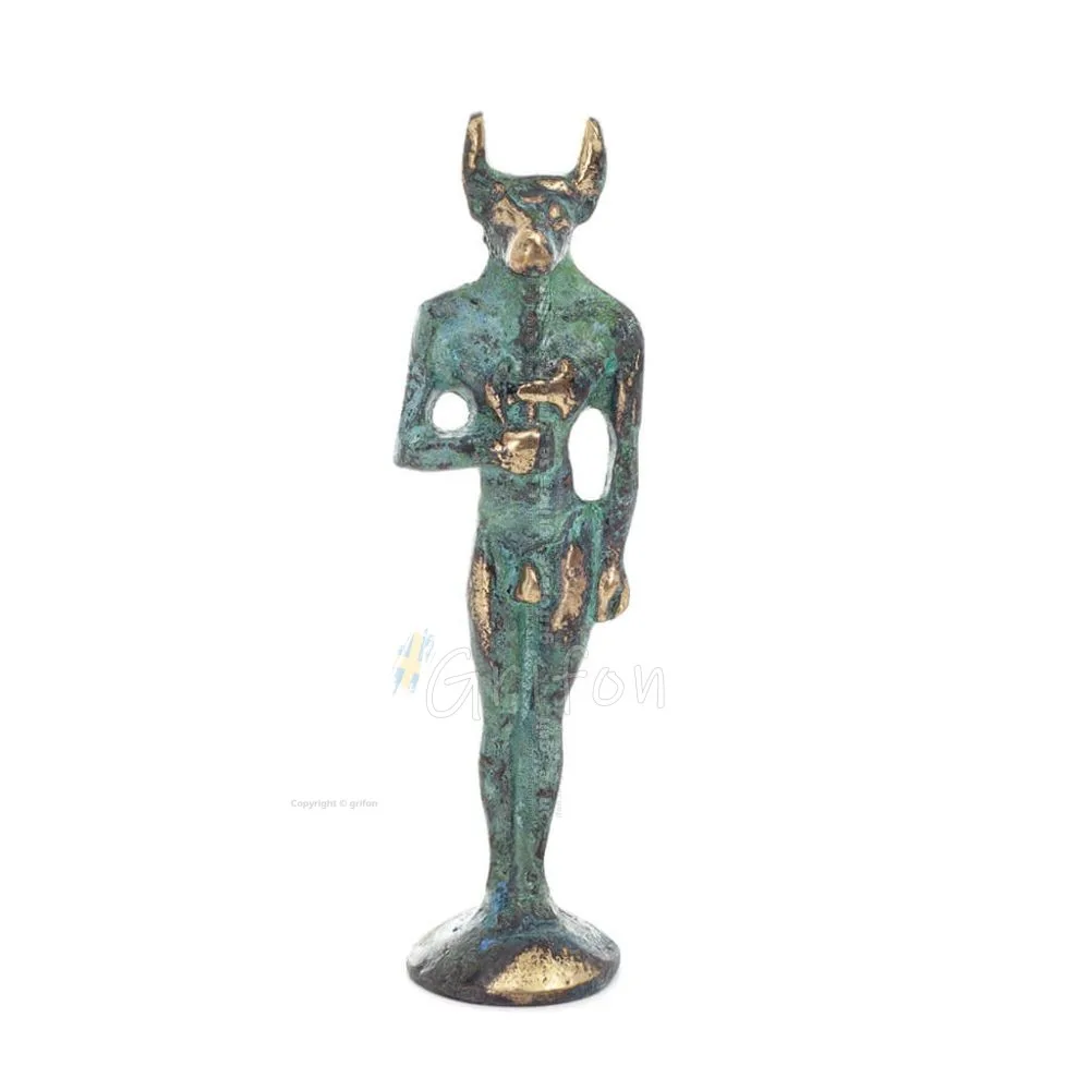 Minotaur: Plasma, son till Pasiphae Queen of Knossos, minoiska civilisationen 11 cm helkroppsstaty Brons Ornament Brons 1 - grif