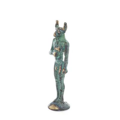Minotaur: Plasma, son till Pasiphae Queen of Knossos, minoiska civilisationen 11 cm helkroppsstaty Brons Ornament Brons 2 - grif