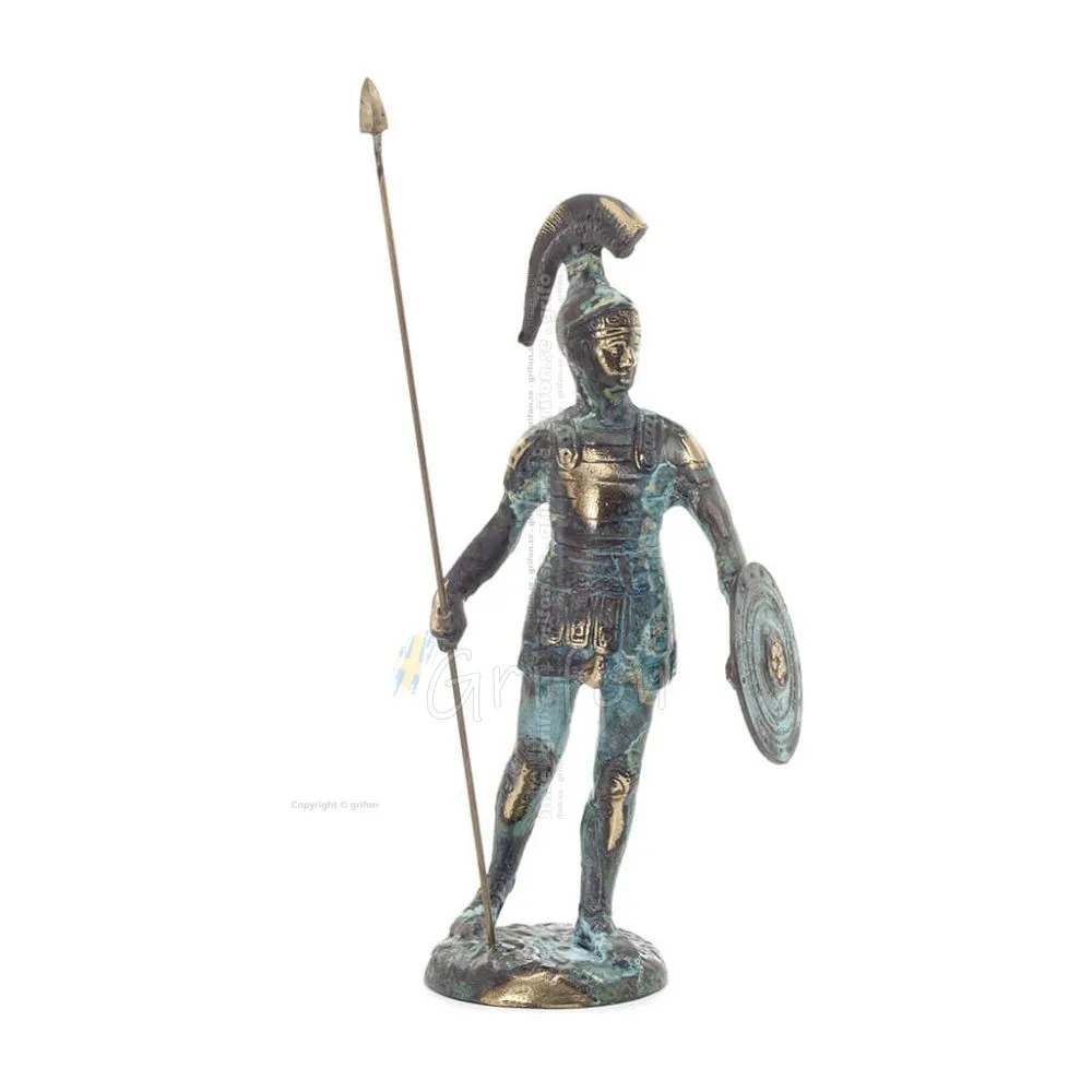 Soldat, Giant Warrior 37x14cm helkroppsstaty Brons Ornament Brons 1 - grifon.se 