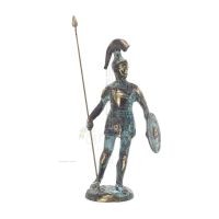Soldat, Giant Warrior 37x14cm helkroppsstaty Brons Ornament Brons 1 - grifon.se 