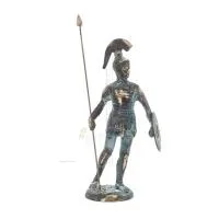 Soldier, Giant Warrior 37x14cm Full Body Statue Bronze Ornament Bronze 6 - grifon.se 