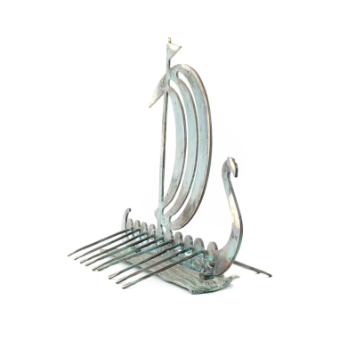 Argo: Skeppet fÃ¶r argonauterna 40x50cm Bronsdekoration, antika Grekland Brons 2 - grifon.se 