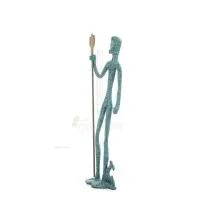 Poseidon: God of the Sea, Earthquakes, Earth, Storms and Words 29x7cm Full Body Statue Bronze Ornament, Ancient Greece Bronze 2 