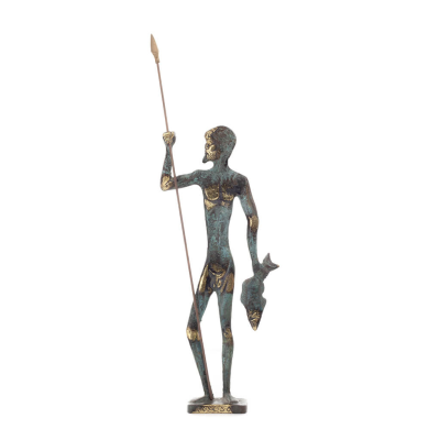 Poseidon: The God of the Sea, Earthquakes, Earth, Storms and Words 44x15cm Full Body Statue Bronze Ornament, Ancient Greece Bron