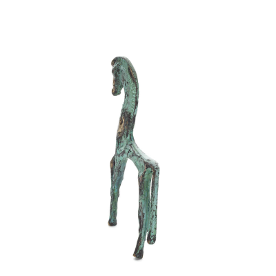 Horse or Steed: irrational, silent but full of fire, energy, motion, 12cm full-body bronze decorative statue Bronze 2 - grifon.s