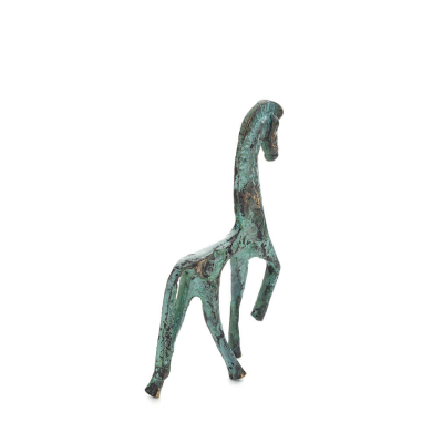 Horse or Steed: irrational, silent but full of fire, energy, motion, 12cm full-body bronze decorative statue Bronze 3 - grifon.s