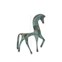 Horse or Steed: irrational, silent but full of fire, energy, motion, 12cm full-body bronze decorative statue Bronze 4 - grifon.s