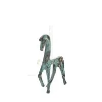 Horse or Steed: irrational, silent but full of fire, energy, motion, 12cm full-body bronze decorative statue Bronze 5 - grifon.s