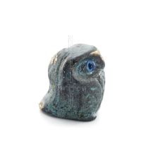 Owl or Glaucus: the sacred bird, symbol of wisdom, prudence, mini 2.5x2.7cm Full body statue Bronze decoration Bronze 4 - grifon