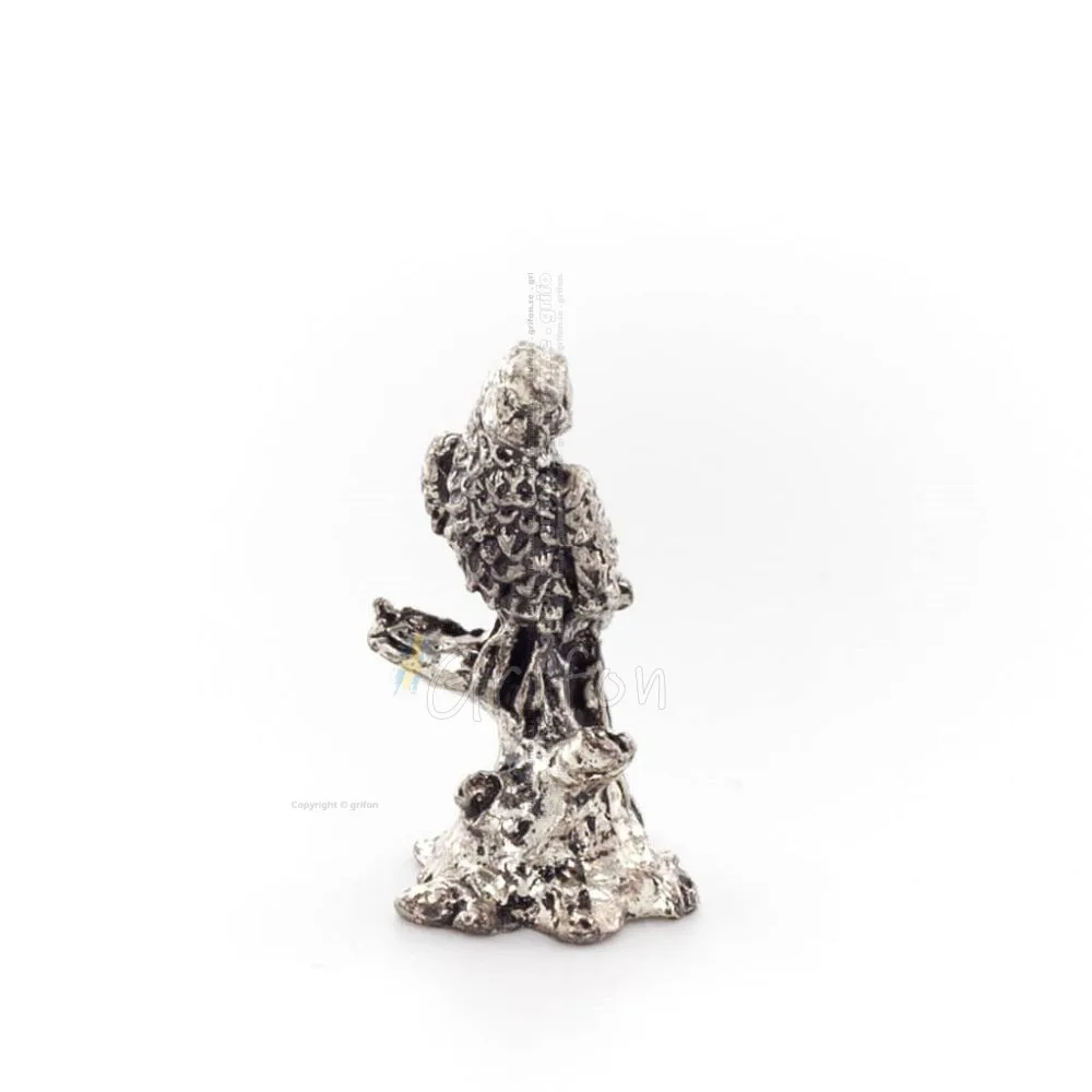 Parrot symbolizes the will of the people to achieve their goals 3x2cm Bronze decoration Bronze 1 - grifon.se 