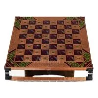 Bronze enamel chessboard 30x30cm Column, column, Chess, board game Backgammon, Chess 5 - grifon.se 