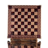 Chessboard copper enamel 30x30cm Meander, Chess, board game Backgammon, Chess 2 - grifon.se 