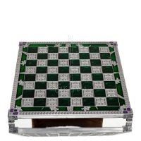 Chess board copper enamel 30x30cm flower, Chess, board game Backgammon, Chess 5 - grifon.se 