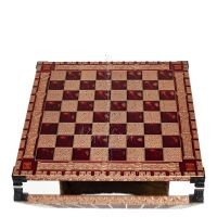 Chess board copper enamel 30x30cm meander Column, column, Chess, board game Backgammon, Chess 5 - grifon.se 