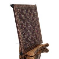 SchackbrÃ¤de kopparemalj 33x33cm oliv, Schack, brÃ¤dspel Backgammon, Schack 4 - grifon.se 