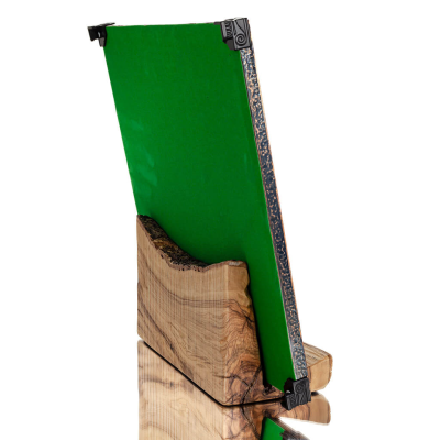 SchackbrÃ¤de kopparemalj 33x33cm slingrande delfin, schack, brÃ¤dspel Backgammon, Schack 3 - grifon.se 