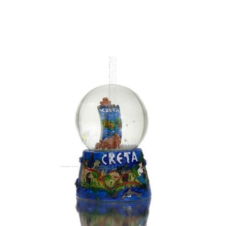 Water ball, Water ball glass small relief from alabaster Polyester 1 - grifon.se