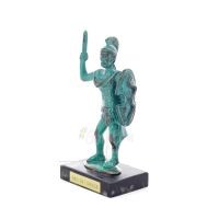 Achilles: the invulnerable warrior and king of the Myrmidons 12x7cm Full body statue Bronze decorative, ancient Greece Bronze 2 