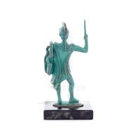 Achilles: the invulnerable warrior and king of the Myrmidons 12x7cm Full body statue Bronze decorative, ancient Greece Bronze 4 