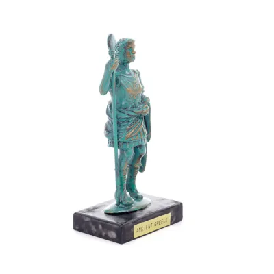 General, krigare, 12x4cm Bronsdekor Brons 5 - grifon.se 