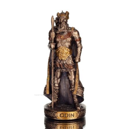Odin: The Supreme God in Norse Mythology 8,5cm Veronese elektrolytisk bronsstaty Veronese 1 - grifon.se