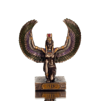 Isis eller Isis: The Goddess and Queen of the Throne, 8,5 cm Veronese elektrolytisk bronsstaty Veronese 1 - grifon.se 