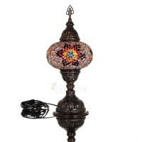 Bordslampa 1 Lampa φ160 30cm Handgjord Metall med glas Belysningsarmaturer 1 - grifon.se 